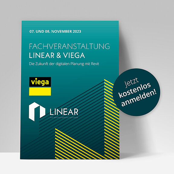 Einladung zur Fachveranstaltung LINEAR x VIEGA  