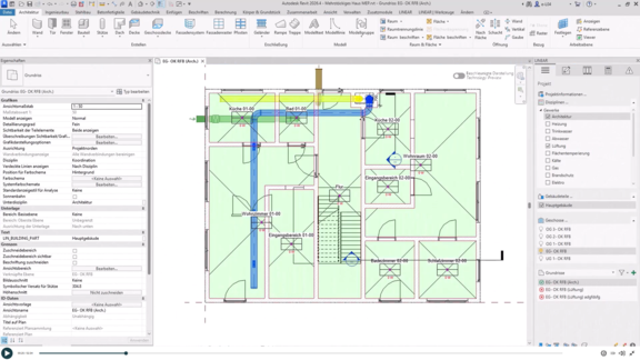 Gebäude aus einem CAD-Programm erfassen