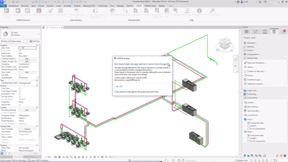 E-Learning - Collaboration Revit - borrowed elements