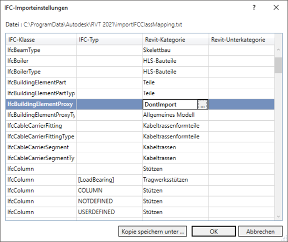 IFC в LINEAR Desktop для Revit