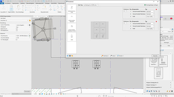 Bodentankkonfigurator Revit - Elektro