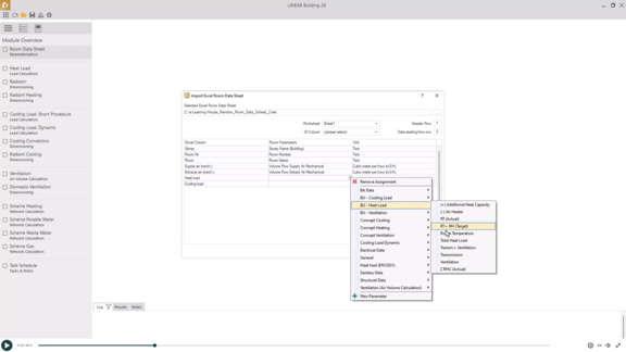 Synchronize the Excel Room Data Sheet
