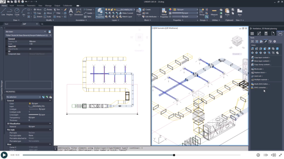 E-Learning: Basics of using LINEAR Solutions for AutoCAD - Tools tab