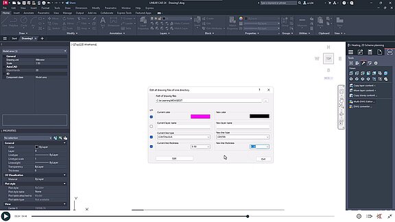 LINEAR Multi-DWG-Editor