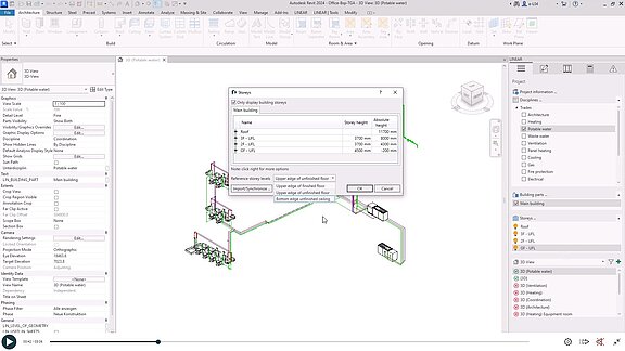 Scheme design with LINEAR in Revit - Preparation