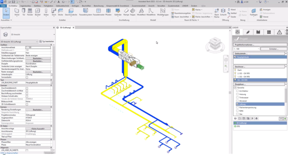 Ventilatiemodel LINEAR