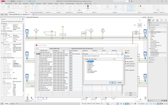 AutoCAD Parameter Manager by LINEAR 2