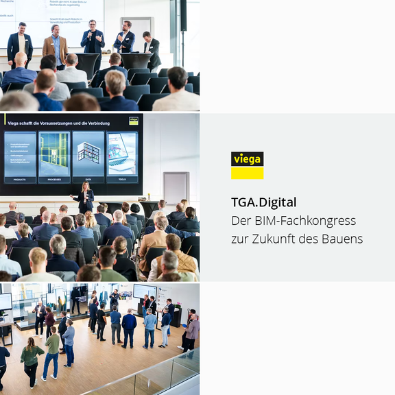 TGA.Digital – Der BIM-Fachkongress zur Zukunft des Bauens