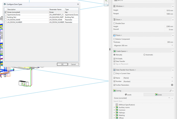 Zones | LINEAR & Revit