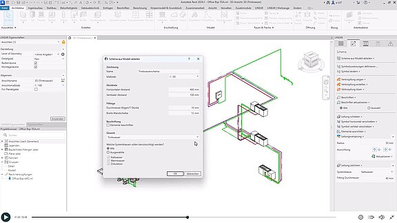 Schema Revit Voreinstellungen Ableiten