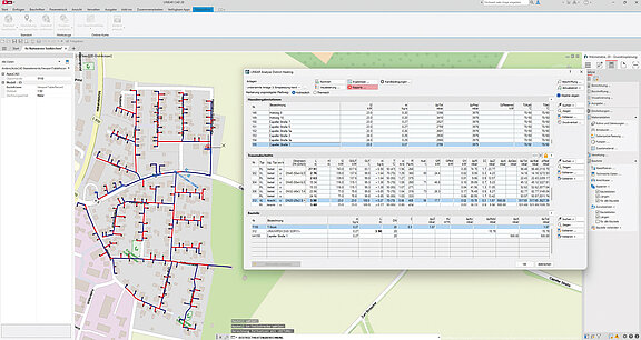 Calculation dialog with detailed results