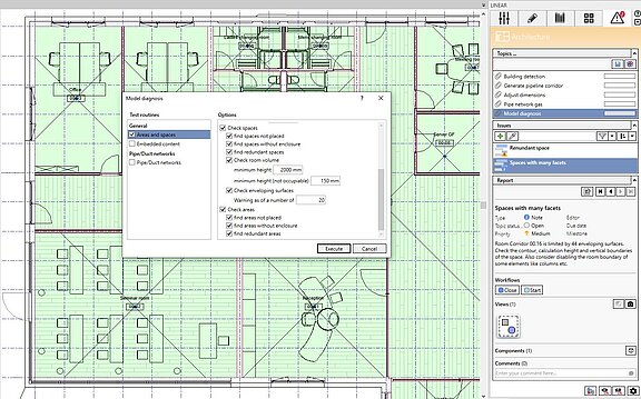 Enveloping surfaces check - LINEAR Solutions for Revit