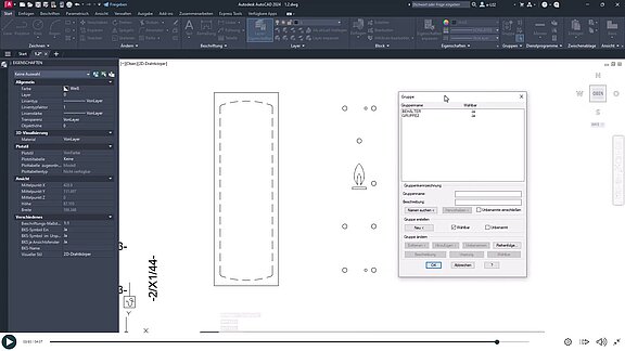 E-Learning Kurs: AutoCAD - Gruppen