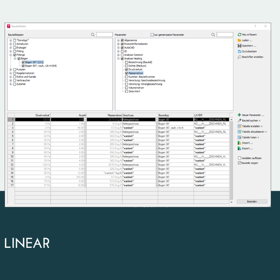 E-Learning zum Thema Bauteillisten in AUtoCAD  