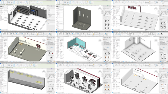 Расширение нейтральных семейств Revit