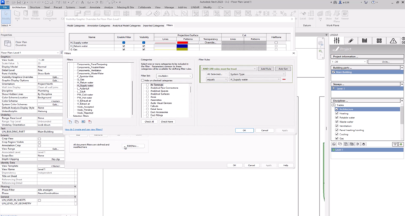 Basics Revit view settings