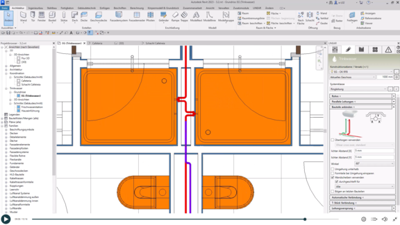 E-Learning: Konstruktion Trinkwasser Revit 3