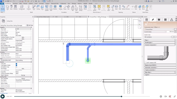 waste water rain water construction