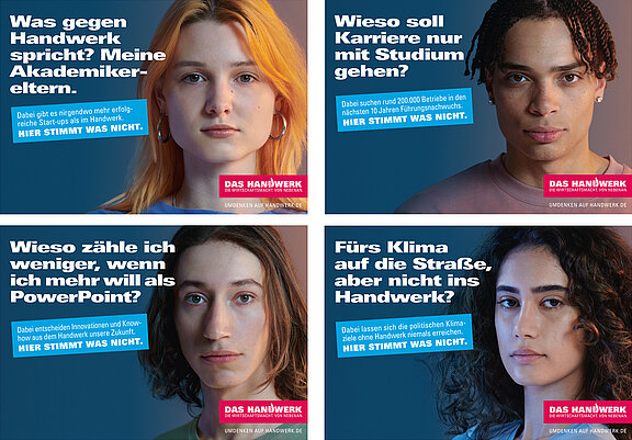 Plakatkampagne „Hier stimmt was nicht.“