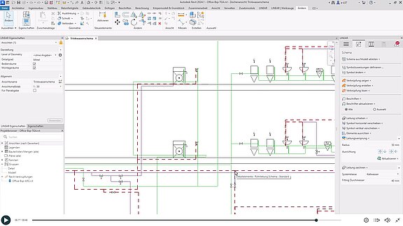 Schema Revit Anpassungen der Darstellungen