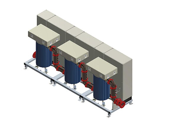 Abb. 2: Power-to-Heat-Modul im Modell