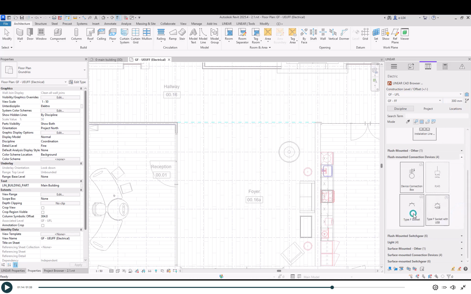 Electrical design in Revit – New e-learning course online: LINEAR