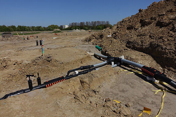 Bild 11: Sekundärnetz B-Plan 39 der SWS Energie in Stralsund (Quelle: REHAU)