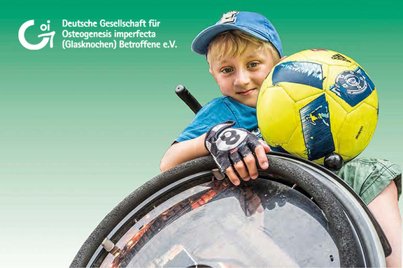 [Deutsche Gesellschaft für Osteogenesis imperfecta (Glasknochen) Betroffene e. V. (Duitse vereniging voor osteogenesis imperfecta).