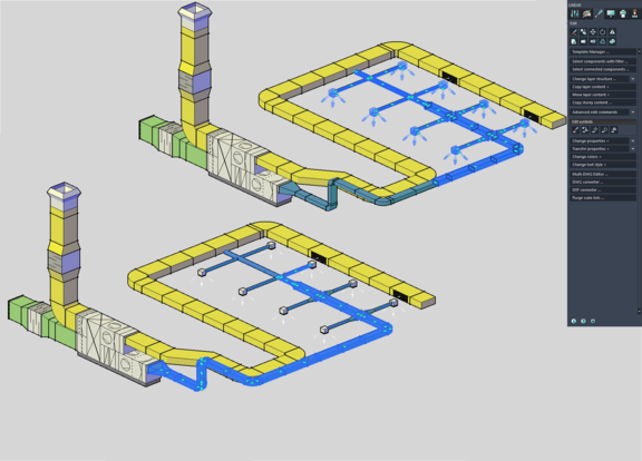 Extended component selection for position number assignment