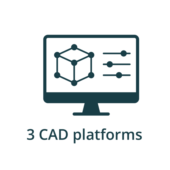 3 CAD platforms
