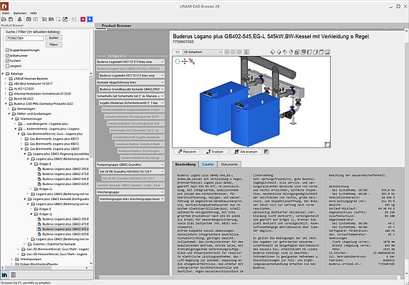 Der LINEAR CAD Browser steht allen Kunden natürlich auch weiterhin zur Verfügung