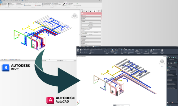 3D Revit Export / AutoCAD Import