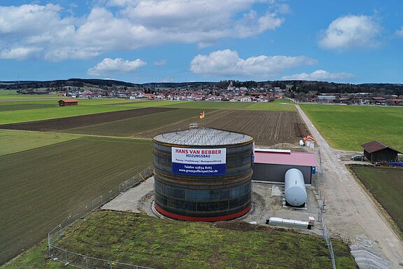 5000 m3 large buffer storage tank from Hans van Bebber