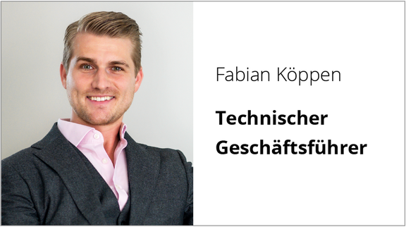 Fabian Köppen Technischer Geschäftsführer