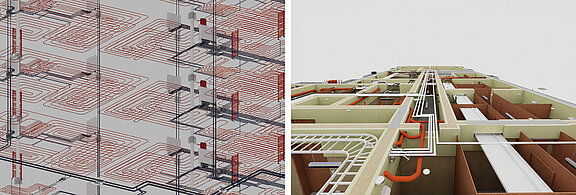 Figures 3 and 4: Full project transparency: clear information and control in every phase