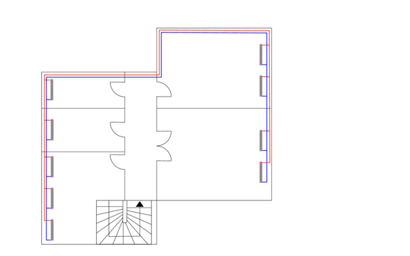 AutoCAD Heizung 2D  