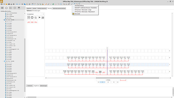 LINEAR Whats NEW V25 – Schemaerstellung mit dem Schemagenerator in LINEAR Building 