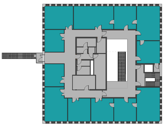 voorbeeld kantoorgebouw