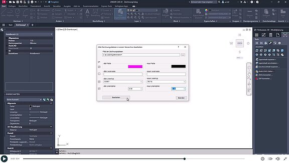 Der Multi-DWG-Konverter von LINEAR