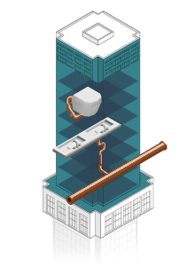 Abwasser in Revit: Gefälle, Anbindung und Berechnung in einem Modell