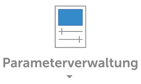 Piktogramm: 1. Parameterverwaltung